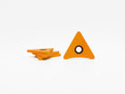 Indicateur Départ Bloc - Pack de 100 pièces Accessoire d'escalade Delta 1x Main Triangle Orange - RAL 2003